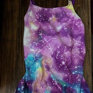 Women's Turnz Tie Back One Piece Swimsuit; Size 10/36